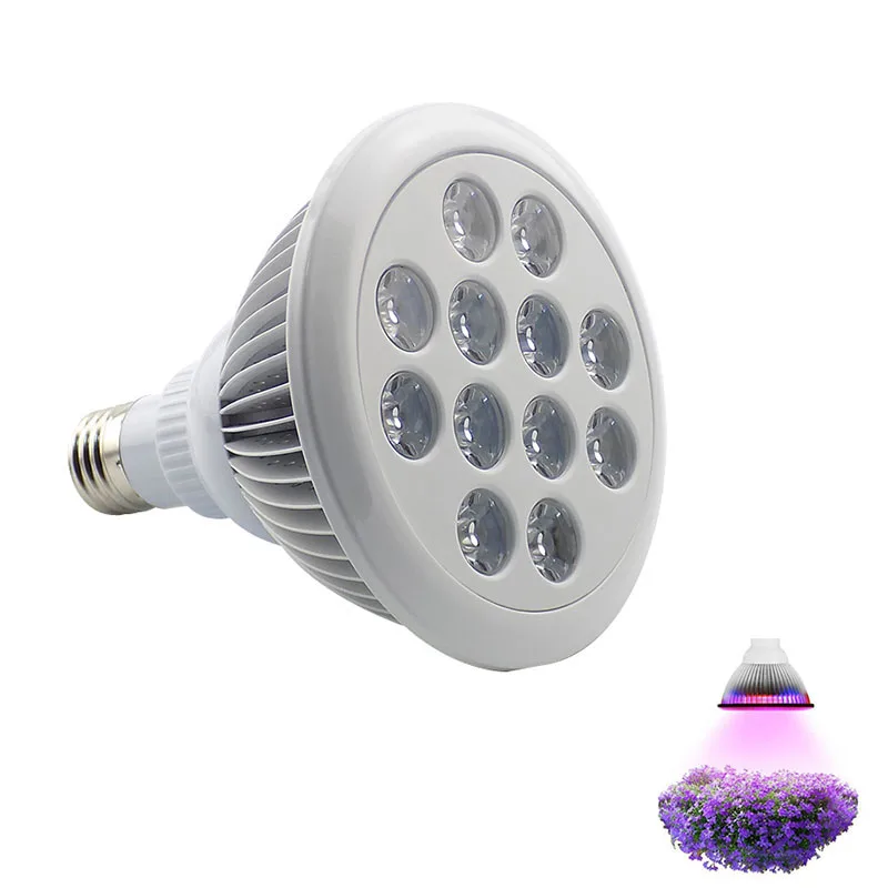 

36W LED Plant Grow Light Lamp Growing Lights Bulbs Hydroponics System for Plants Flower seeds Vegetable Indoor Greenhouse E27