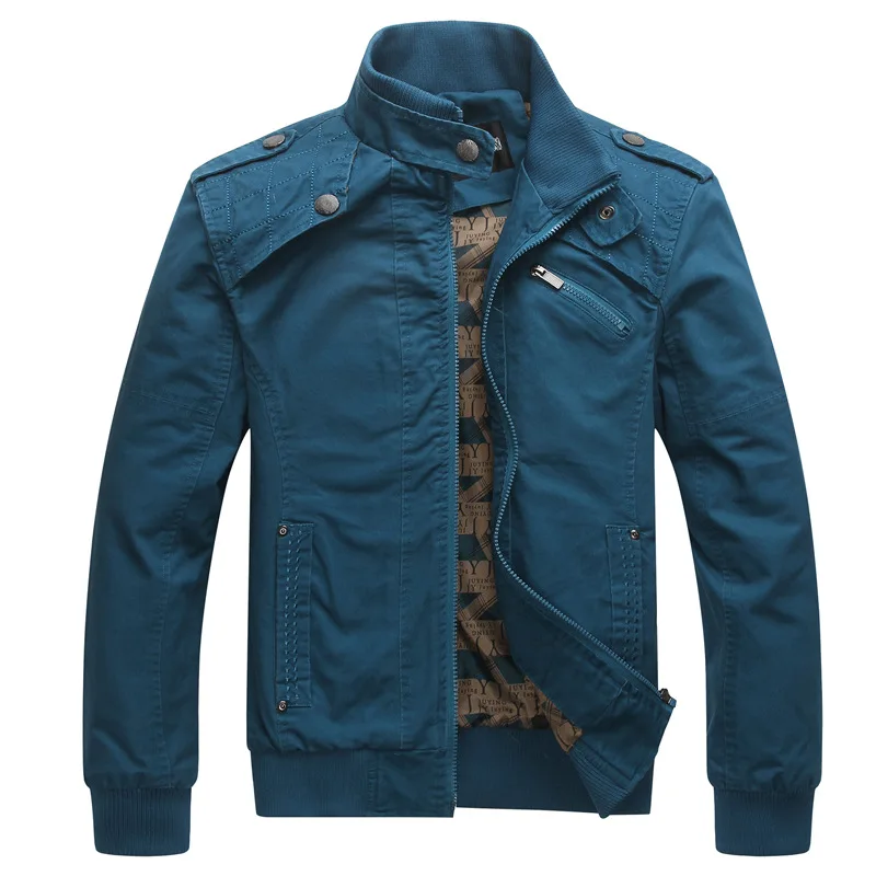 Брендовая мужская Высококачественная военная куртка-бомбер, 4 цвета, Мужская Весенняя повседневная куртка, армейская одежда, верхняя одежда размера плюс 3XL
