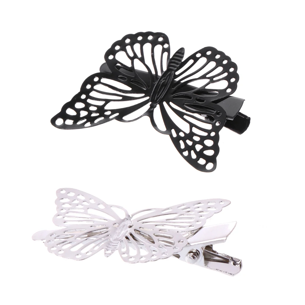 

2017 Amaing Coming Golden Butterfly Hair Accessories Hair Clip Headpiece Hair Head Side Decor Wedding Jewelry W15