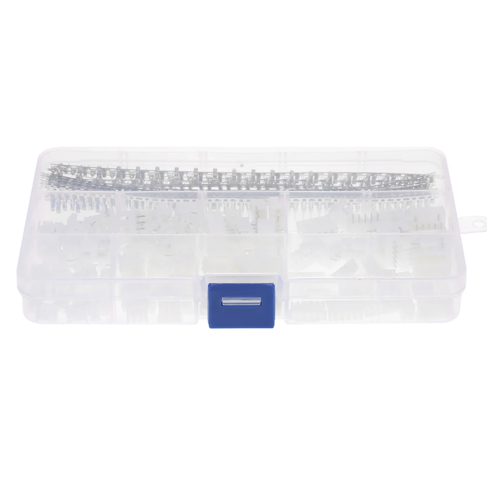 

560PCS Wire Jumper Connector Cable Pin Header Housing Male / Female Pins Head Terminal Adapter Plug Set for Dupont