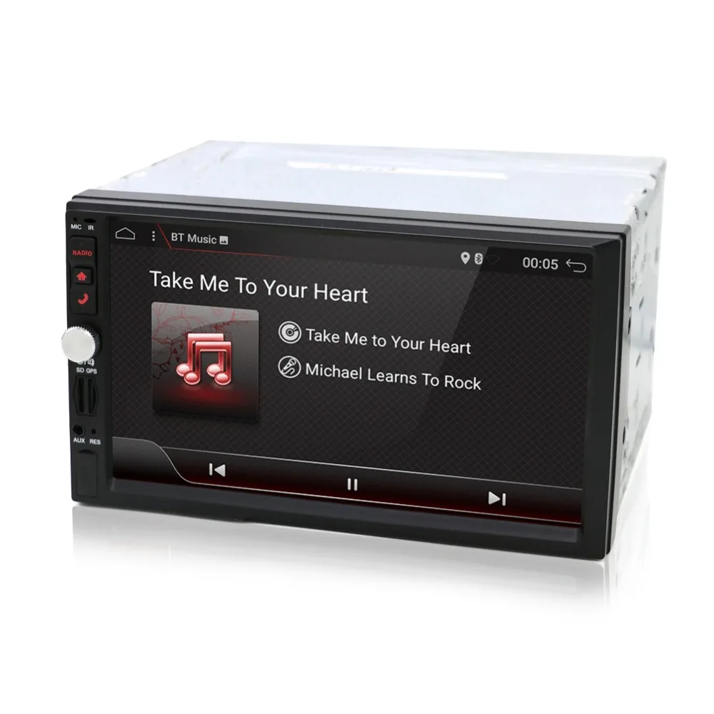 Sale 2 din car radio gps android car stereo cassette player recorder Radio Tuner GPS Navigation RDS support steering wheel control 3