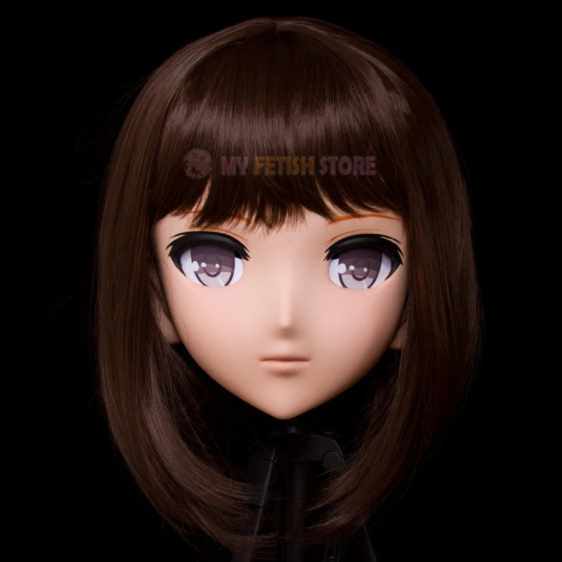 

(MSM-01F) Custom Female/Girl Resin 3/4 Head Cosplay Japanese Role Play Anime Katou Megumi Kigurumi Mask Crossdresser Doll