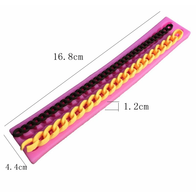 3D силиконовые формы для торта мешок форма цепи Кружева DIY декоративная форма для шоколада, помадки Инструменты для выпечки B