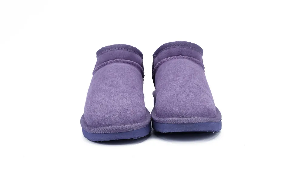 HABUCKN/женские зимние ботинки в классическом австралийском стиле; зимние теплые кожаные ботинки на плоской подошве; водонепроницаемые ботильоны высокого качества; большие размеры