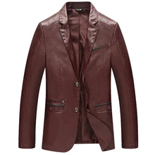 Китай импортные мужские черные коричневые однотонные мужские кожаные куртки тонкие мужские Кожаные Замшевые Куртки трендинг C219