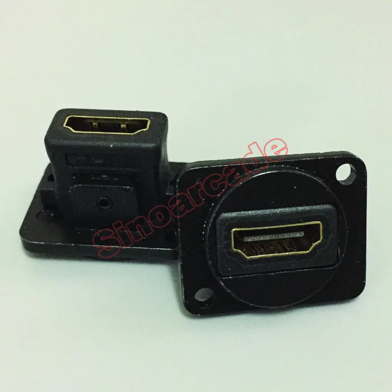 Arcade Cabinet HDMI Socket Panel Module HDMI Connector HDMI Wall Plate Module HDMI Coupler Passthrough Straight Socket Arcade Cabinet HDMI Socket Panel Module HDMI Connector HDMI Wall Plate Module HDMI Coupler Passthrough Straight Socket