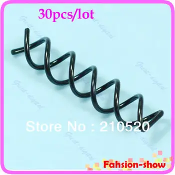 

Drop Shipping 30 Pcs Special Design Hair Coil Clip Screw Pin Comb New Hot