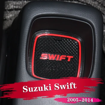 

10PCS Car Inner Gate Slot Pad Non-Slip Cup Mats Anti Slip Door Groove Mat Interior For Suzuki Swift 2005-2014 Accessories