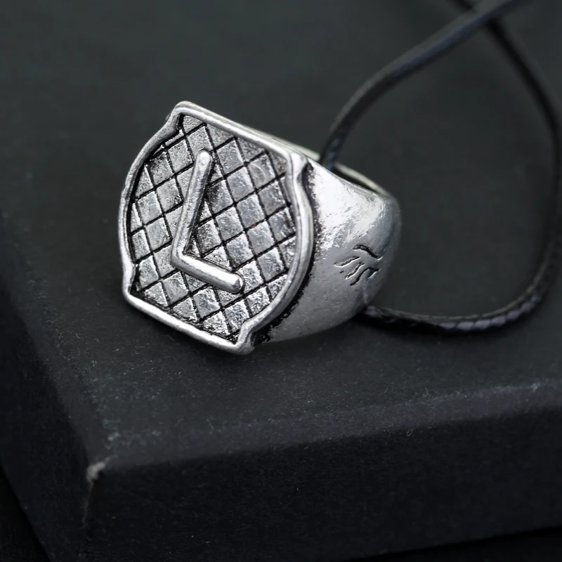 

dongsheng The Mortal Instruments City of Bones Necklace Lightwood L letter logo Family Shadow hunters pendant Necklace souvenir