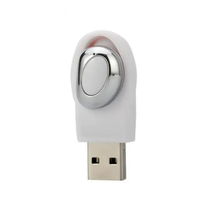 Мини Bluetooth наушники невидимые наушники-вкладыши usb зарядка Спортивные Беспроводные наушники HSJ-19