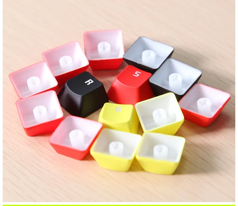 Rantopad игровая механическая клавиатура, цветная клавиатура 37 клавиш, компьютерная подсветка, устойчивая к царапинам