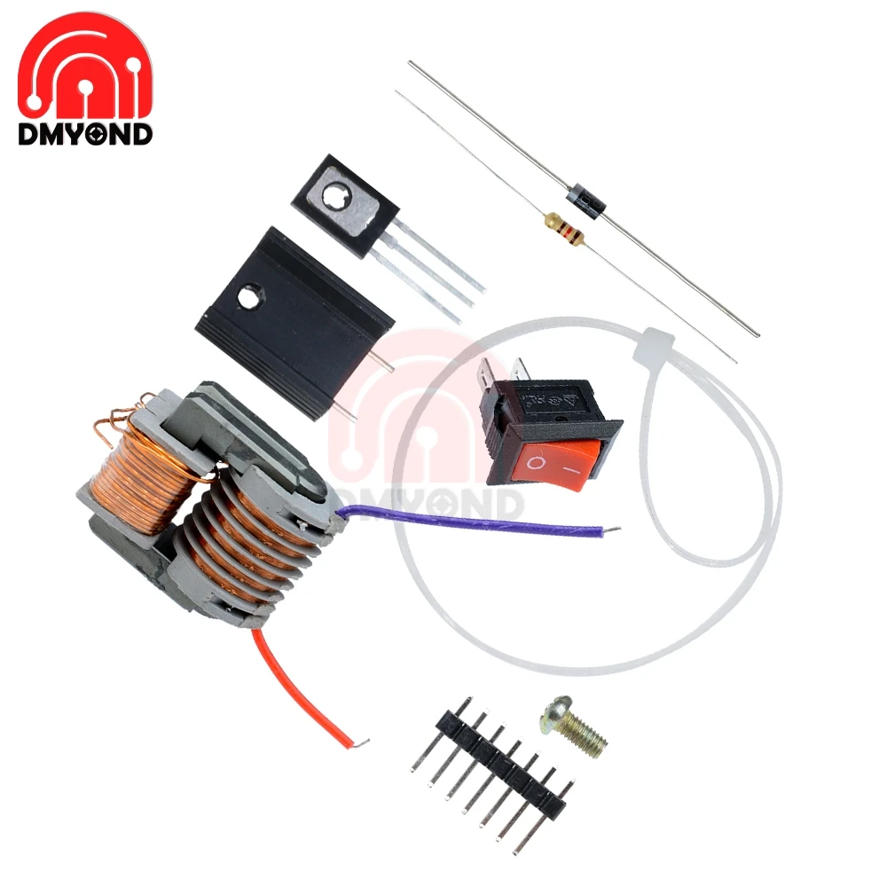 3 7 в 15KV DIY Kit высоковольтный генератор повышающий инвертор дуговая сигарета