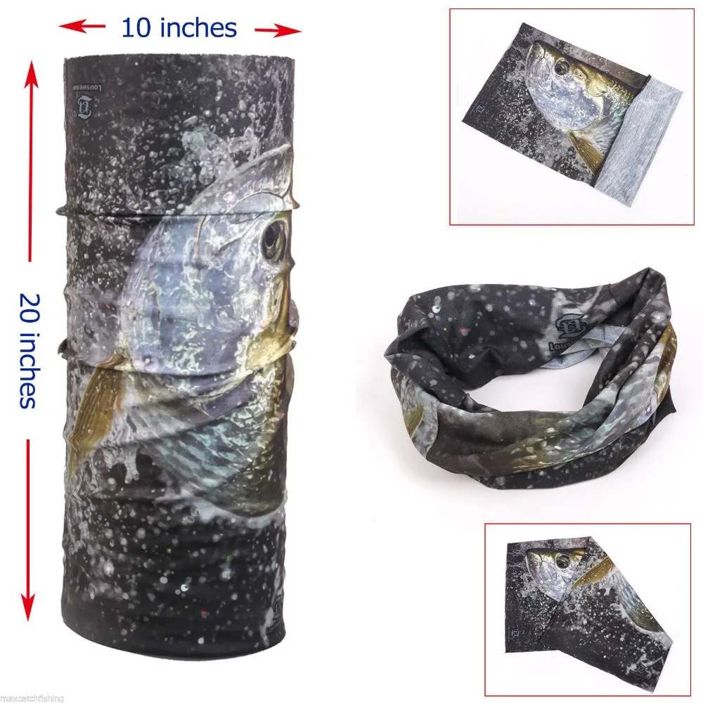 Maximumcatch Специальное предложение рыболовный головной убор Gaiter Bandana Utility Wicking
