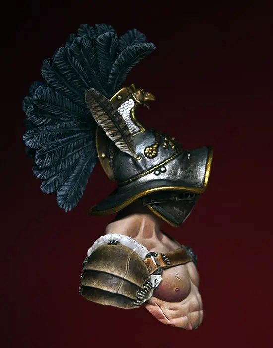 

1/20 Knight of Gladiator-- ancient bust toy Resin Model Miniature Kit Unassembly Unpainted