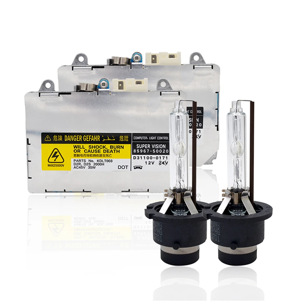SKYJOYCE HID D2S D4S Комплект Ксеноновых передних фар 35W Yeaky 4500K 5500K D2R D4R 6500K лампа 85967 50020