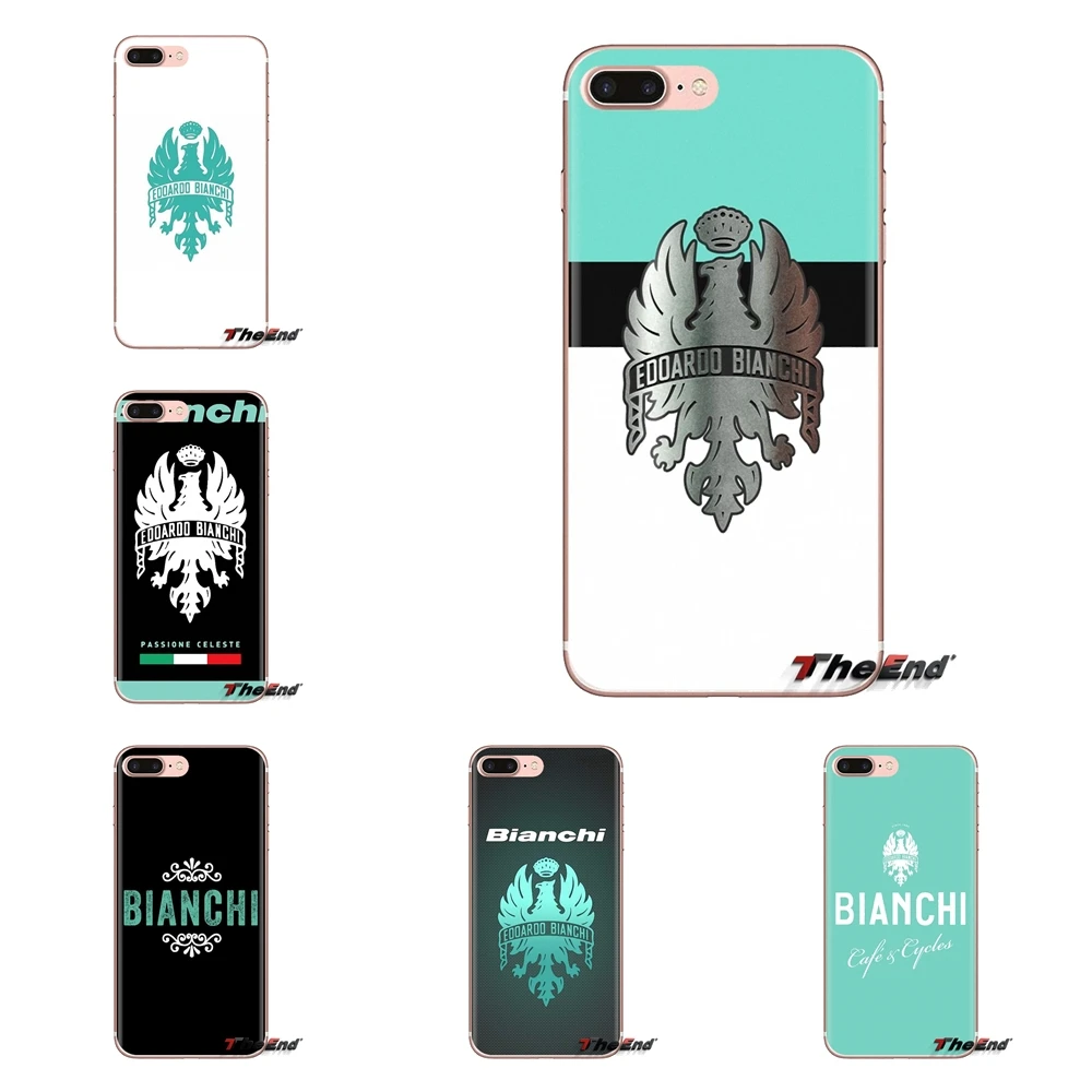 For Xiaomi Redmi 4A S2 Note 3 3S 4 4X 5 Plus 6 7 6A Pro Pocophone F1 Silicone Phone Cover Bag Bianchi Bike Logo Bicycle Team |