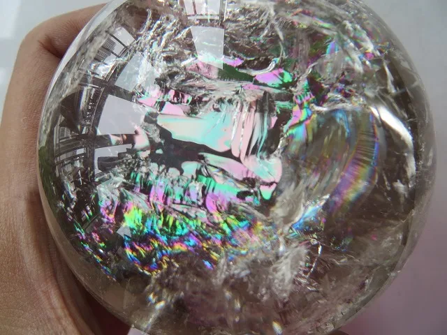 3.16&quot Natural Smoky Quartz Rainbows Ball Crystal Sphere Orb Healing 722g | Дом и сад