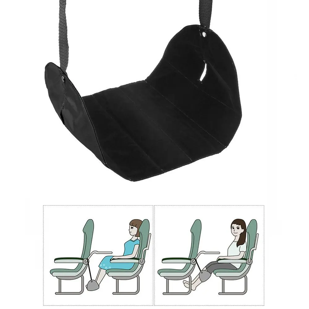 

Foot Rest Stand Desk Feet Hammock Carry-on Flight Relaxing Hang Footstool Portable Travel Footrest Airplane Foot Rest