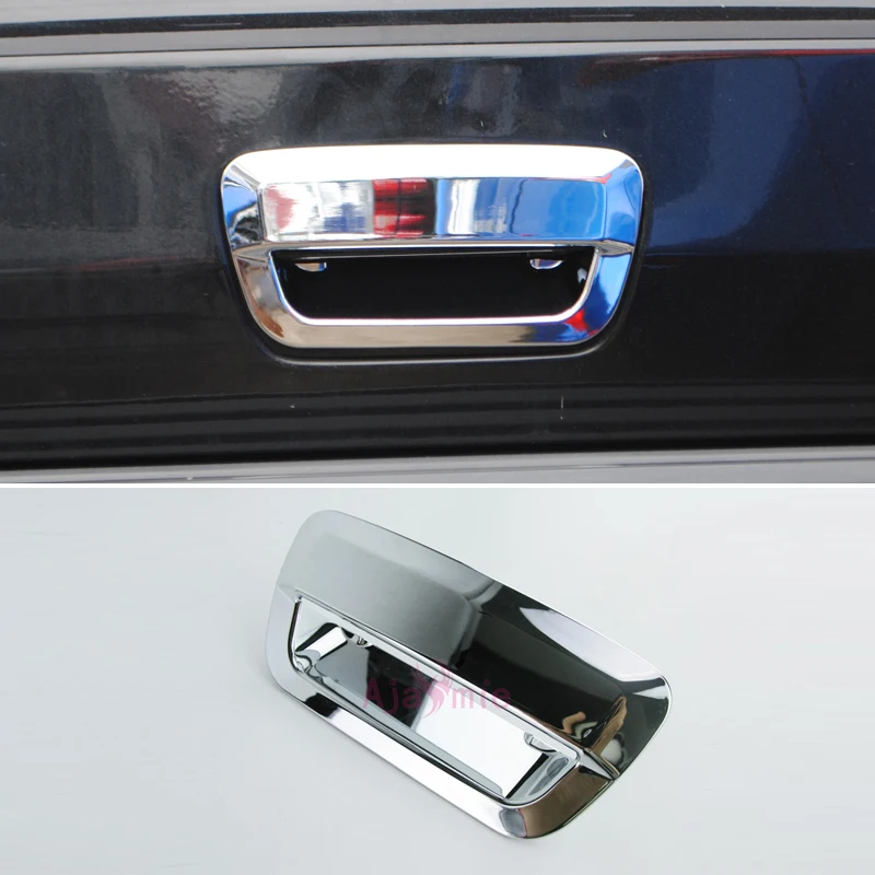 

Rear Trunk Hndle Bowl Cover Insert Trim ABS Chrome Car Styling 2014 2015 2016 2017 For Jeep Grand Cherokee Accessories