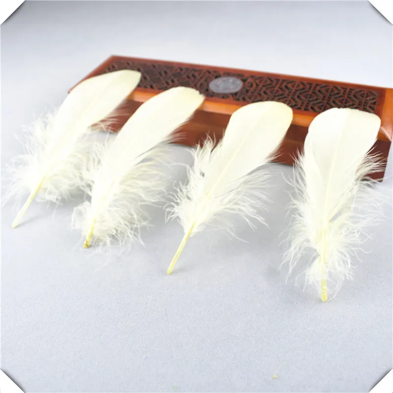 Горячая красный Гусь feather20-100pcs13-18CM DIY Перья для рукоделия и ювелирных изделий Аксессуары для одежды Свадебные украшения Шлейфы