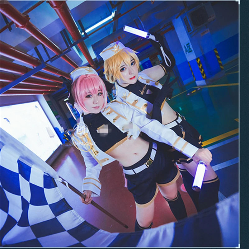 Судьба/Апокриф FGO Косплэй Тип Moon гонки Жанна д 'арк и Astolfo Косплэй Костюм Униформа спортивные костюмы Рождественские костюмы