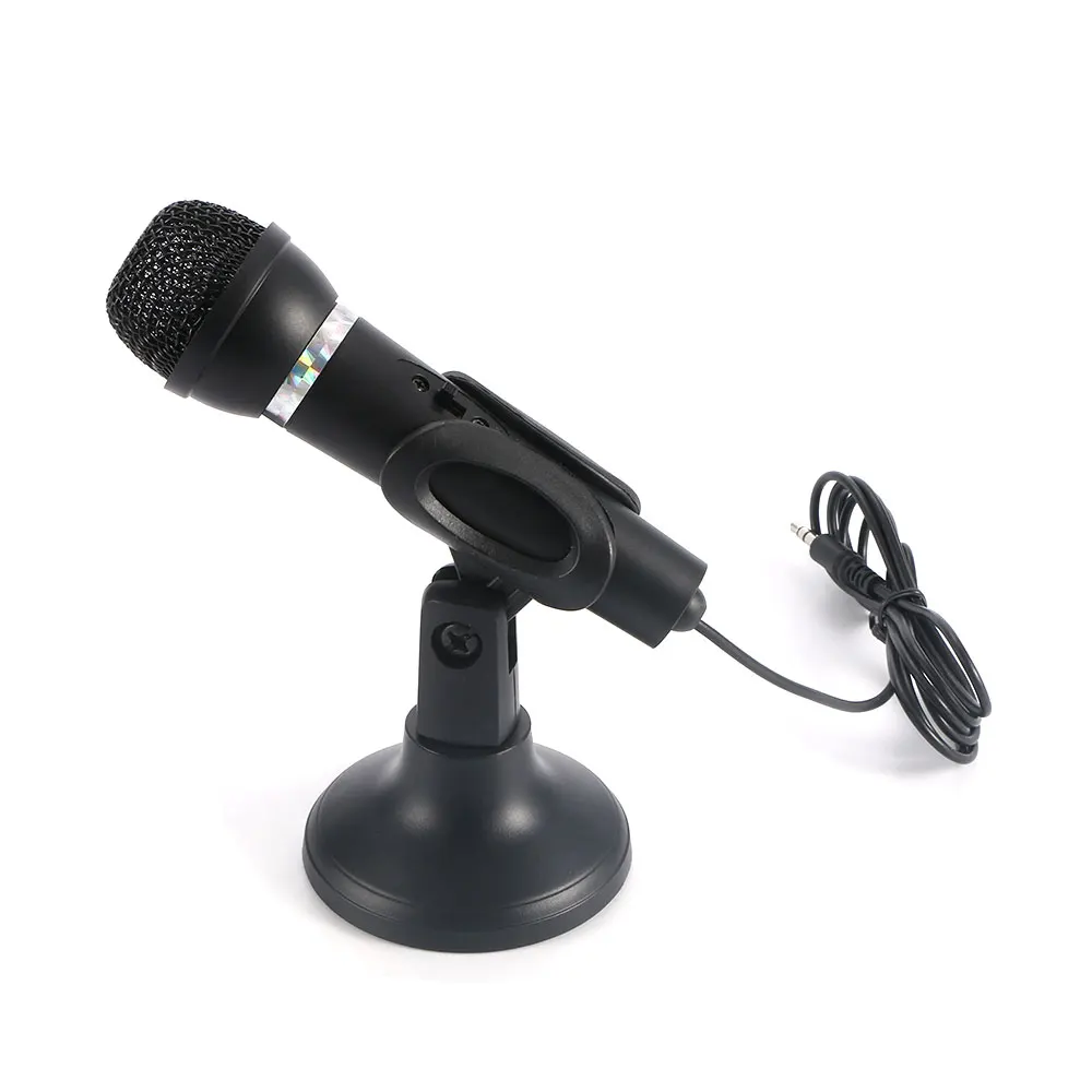 Brand New K 307 Computer Laptop Wired Desktop Mic DC 3.5mm Singing