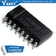 10 шт. TL494CDR SOP16 TL494C SOP TL494 лапками углублением SOP-16 SMD и IC