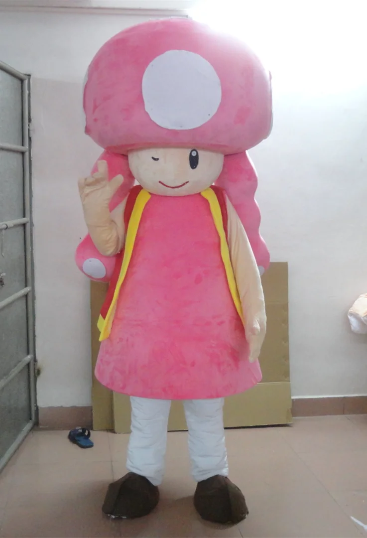 High quality mushroom mascot costume adult mushroom costumein Anime