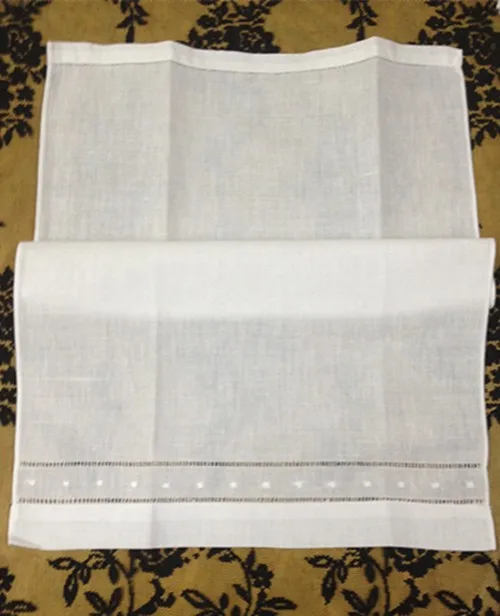 Набор из 12 модных носовых платков полотенце белое льняное винтажное гостевое полотенце s полотенце для рук с вышивкой в горошек для