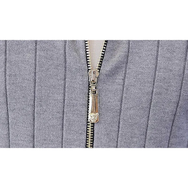 Men Sweater Cardigan Zipper Fashion 2019 New Arrival Autumn And Winter Slim Male Knitted Coat Teenage Boys Korean Style M17