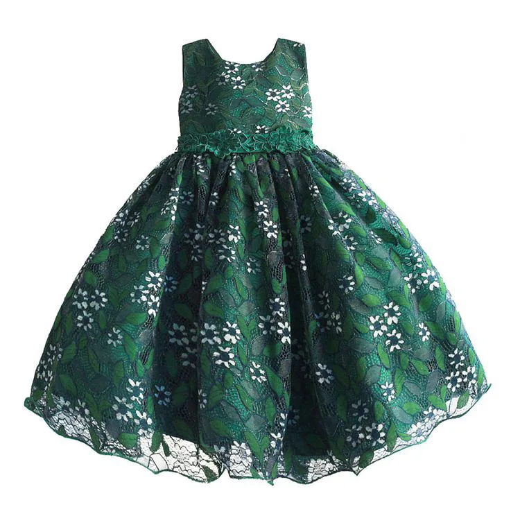 Кружевное платье для маленьких девочек; коллекция года; детское вечернее платье; Детские вечерние платья принцессы; свадебные От 4 до 9 лет