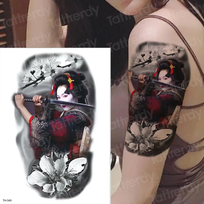 Мужская временная татуировка наклейка череп тату переводная татуировка временные мальчики мужские тату рукав женские сексуальные