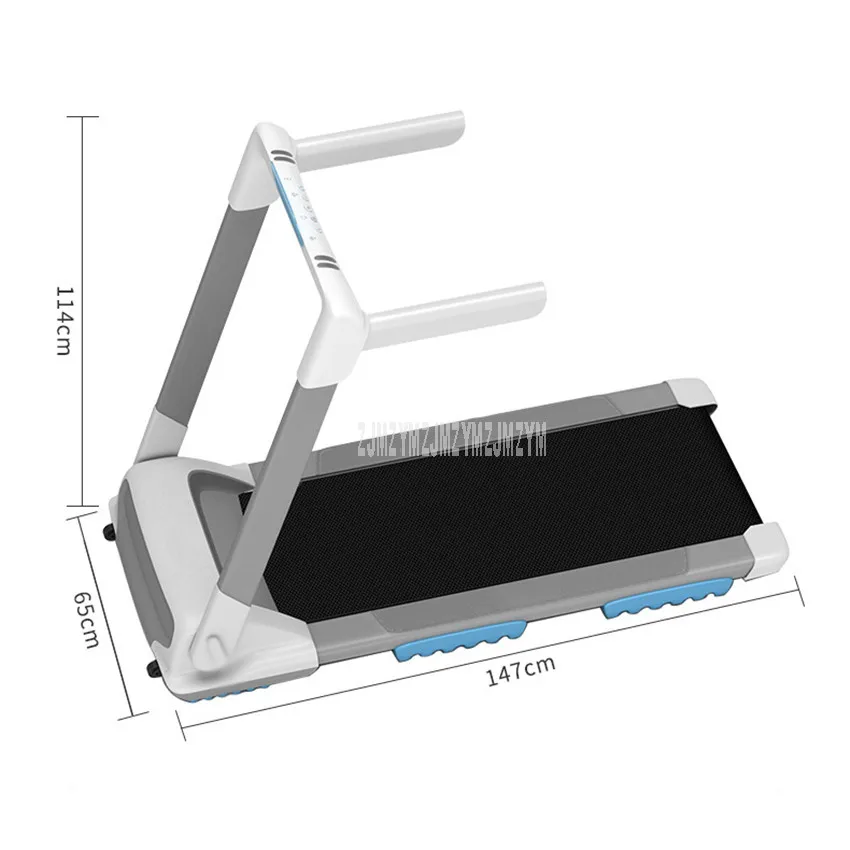 Q2 780W LED Display Intelligent Foldable Mini Treadmill Ultra-silent 43*110cm Running Belt Househol