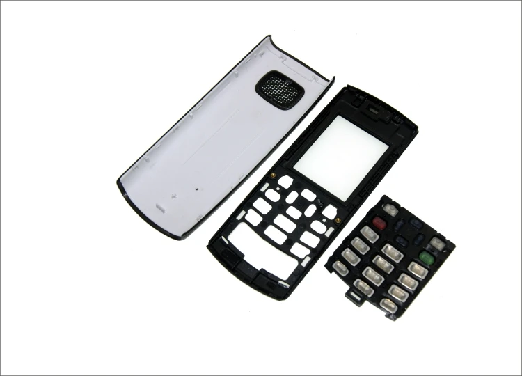 Полная передняя крышка X1 00 клавиатура для Nokia 01 Задняя батареи высокого качества +