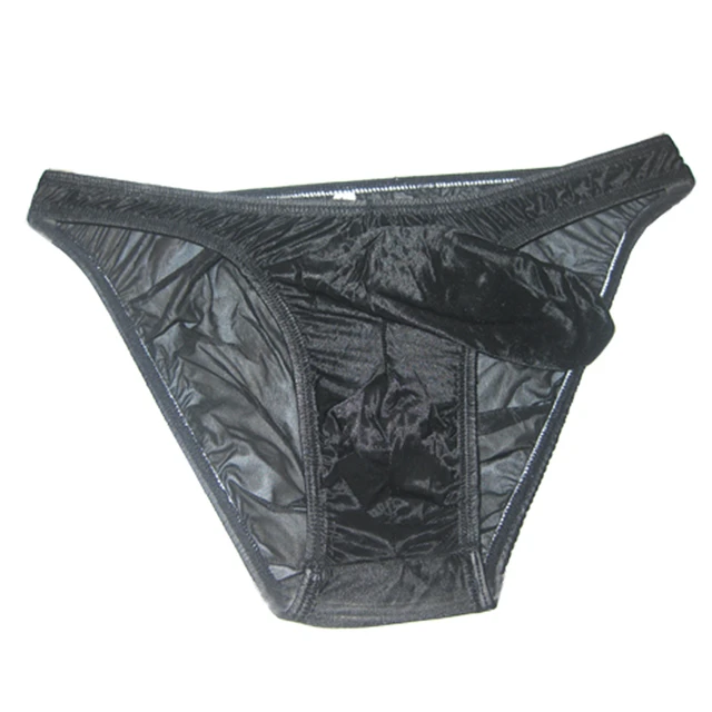 Ropa interior de transparente exótico suspensorio negro interior masculina Cool Sexy elefante nariz funda grande Briefs Gay ropa interior Tanga - AliExpress