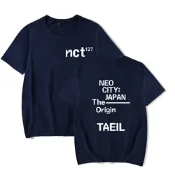 2019 NCT TAEIL/футболка с принтом, летняя футболка в стиле хип-хоп для мальчиков и девочек, удобные модные повседневные топы с короткими рукавами