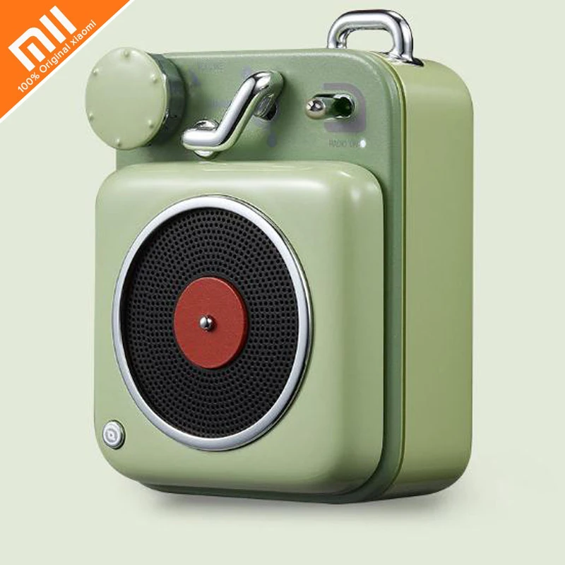 

xiaomi mijia cat king atomic record player B612 Bluetooth smart audio retro radio tweeter mini office player smart home