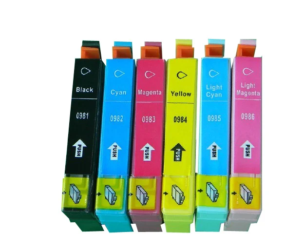 T0981 T0986 Ink Cartridge For Epson Artisan 700 800 710 810 600 725 835