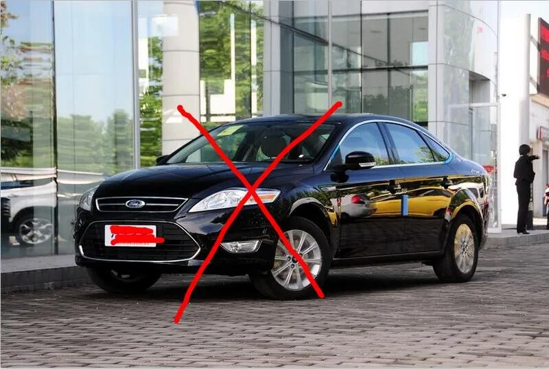 Крышка зеркала заднего вида отделка боковое зеркало крышка отделка для Mondeo Fusion 2013 хром 2 шт в комплекте