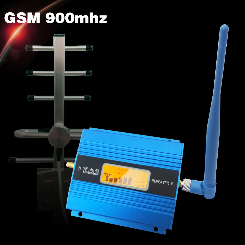 Full Set LCD Display GSM 900mhz Mobile Signal Booster ALC