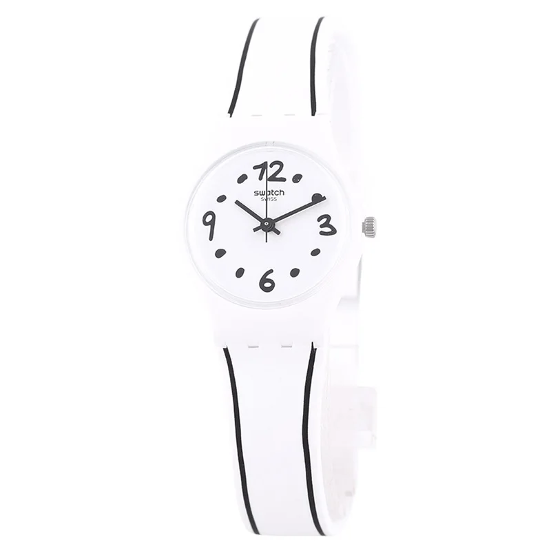 Часы Swatch леди серии для отдыха Мода кварцевые женские часы LW162|Женские часы| |