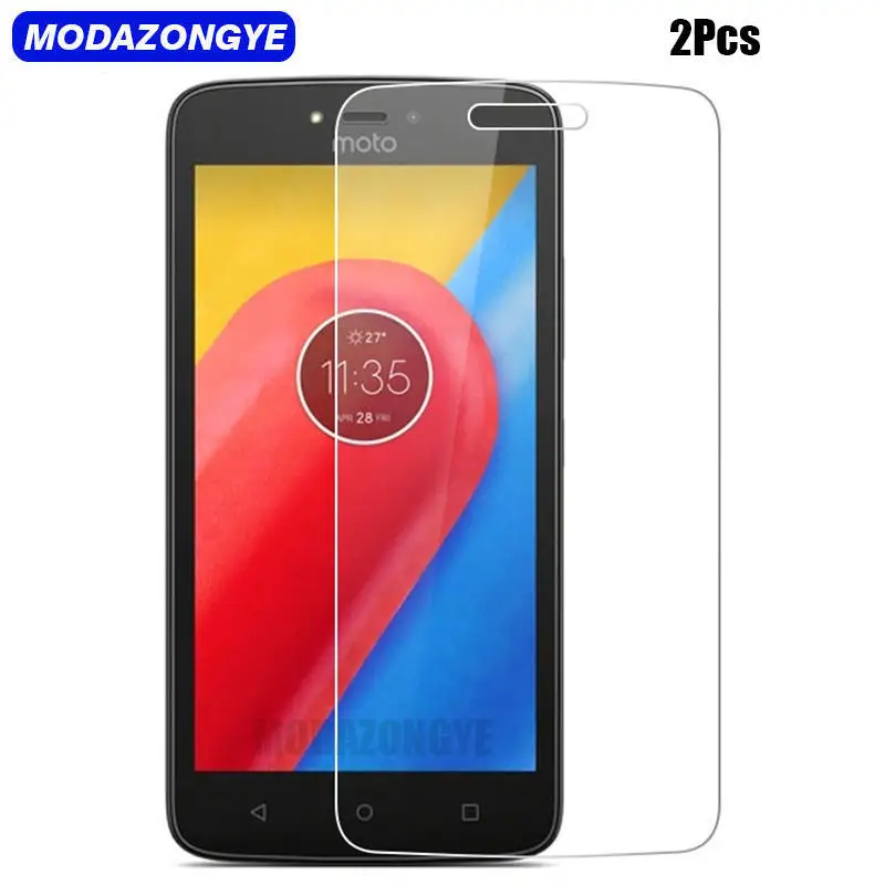 2 шт. для защиты экрана Motorola Moto C Plus закаленное стекло Lenovo XT1723 XT1724 2017 защитная