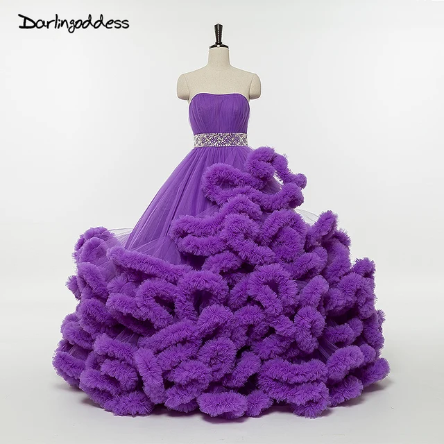 Purple Wedding Dress