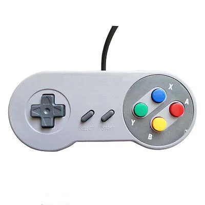 2 шт. проводной оригинальный интерфейс игровой контроллер геймпад для nintendo SFC/SNES