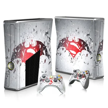 

Vinyl Skin Sticker Protector for Microsoft Xbox 360 Slim and 2 Controller Skins Stickers