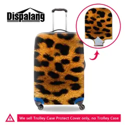 Новый леопардовый Чемодан Защитная крышка для 18-30 дюймов чемодан модные эластичные Чемодан Чехол классный поездки тележки аксессуары