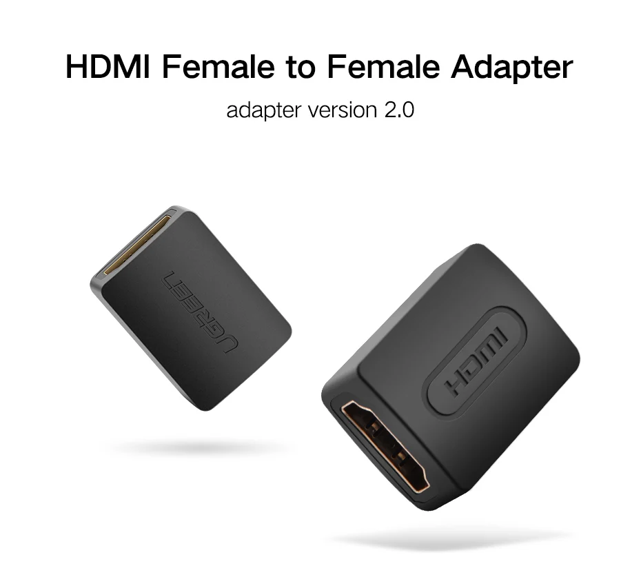 Ugreen hdmi женский и женщин адаптер разъем муфты конвертер для HDTV 1080 P микро-hdmi адаптер