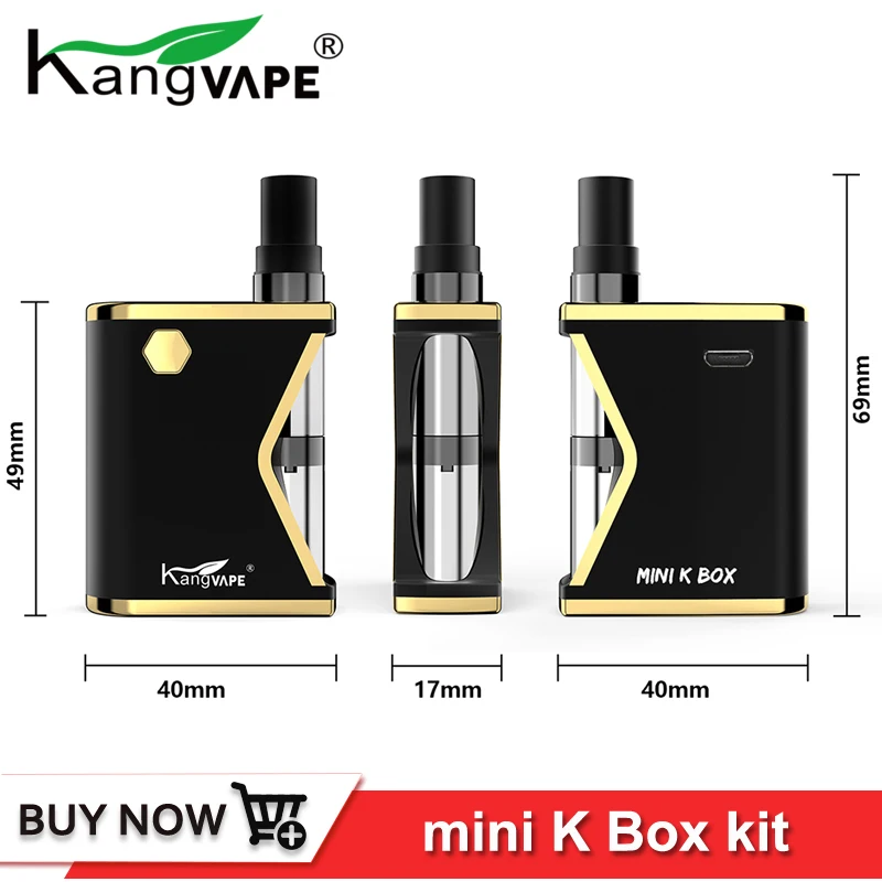 Оригинальный набор для электронной сигареты Kangvape Mini K стартер коробки Kit батарея