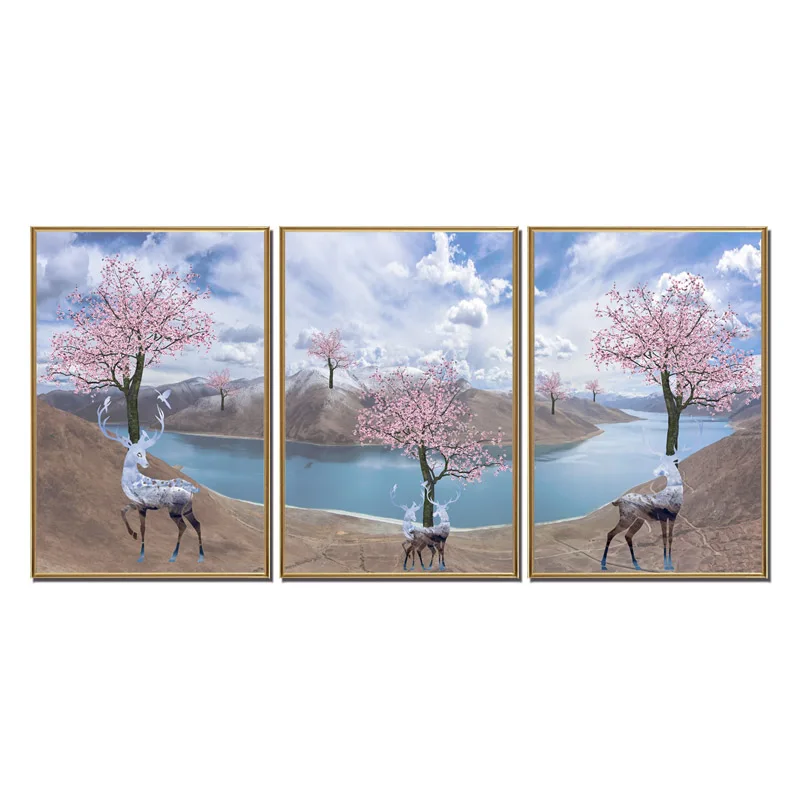 

Factory wholesale (No Framed) Modern abstract art Canvas Print On Canvas Printing Wall Pictures 12YM-A-562