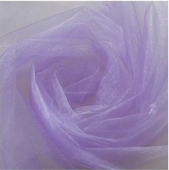 HAOCHU 0,75*10 м прозрачная органза со стразами Свадебные украшения для стула «сделай сам» створки стол бегуны тюль рулон вечерние фоны - Цвет: light purple